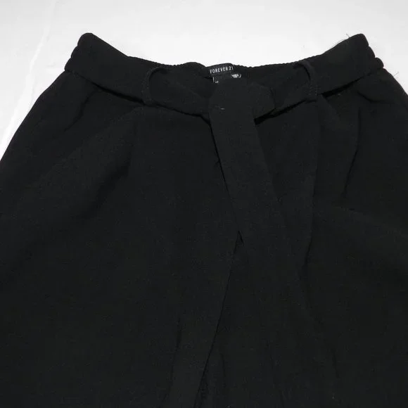 black dress pants forever 21 Classic High-Waist DPYP Dress Pant Yoga Pants